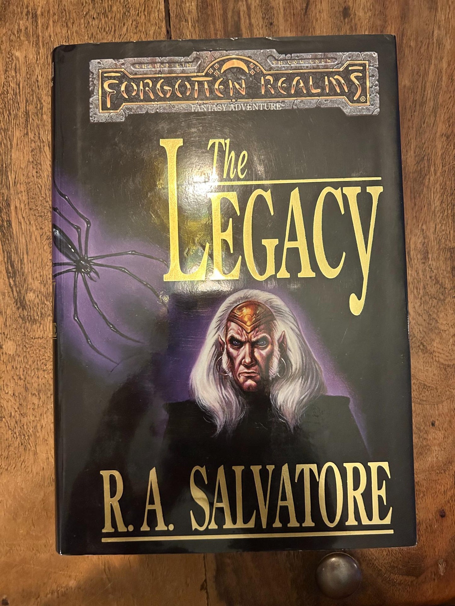 Forgotten Realms The Legacy The Legacy of the Drow #1 Hardcover R.A. Salvatore 1992