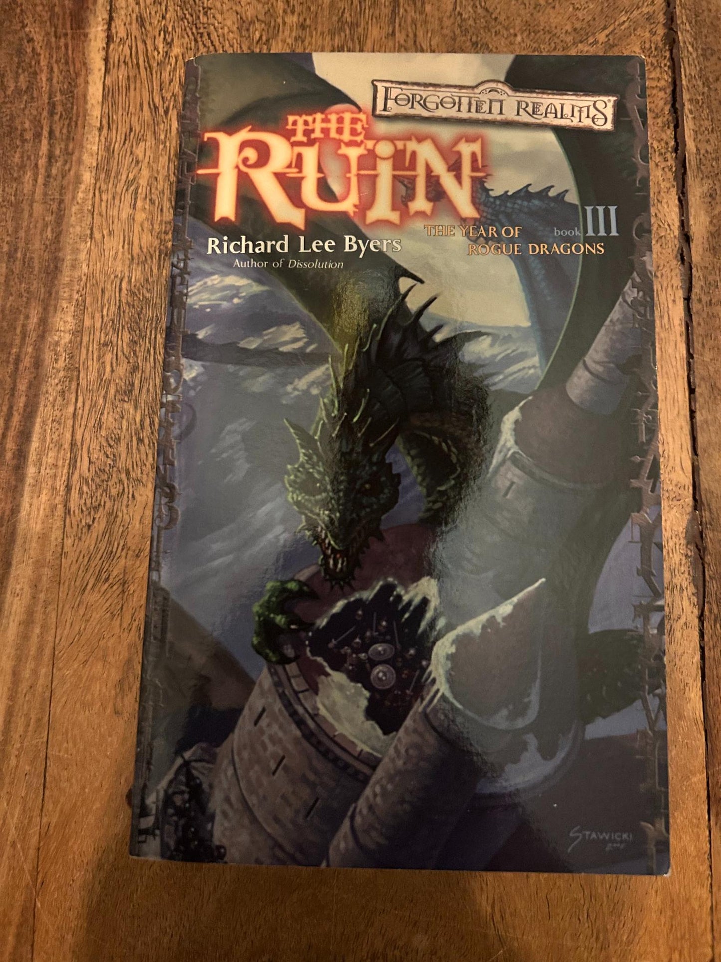 Forgotten Realms The Ruin Year of Rogue Dragons #3 Wizards of the Coast 2006