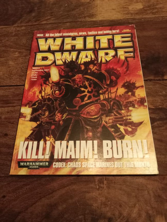 White Dwarf 333 Games Workshop Magazine