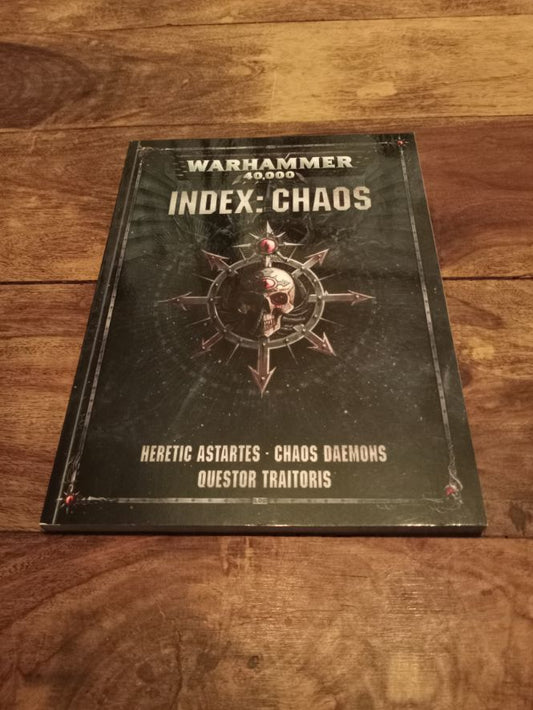 Warhammer 40,000 Index Chaos Games Workshop