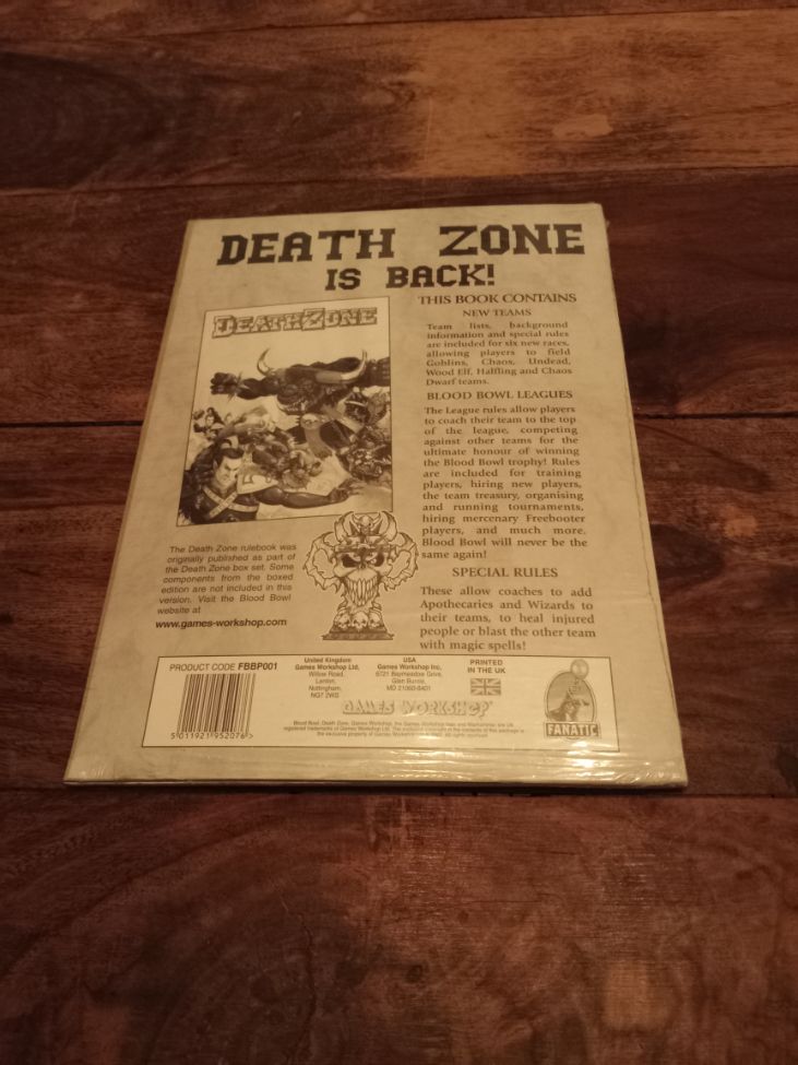 Blood Bowl Death Zone Playbook New Games Workshop