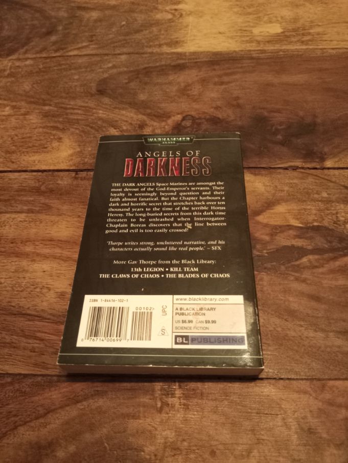 Warhammer 40K Angels of Darkness Black Library 2003