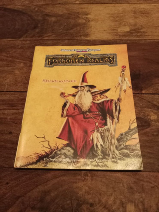 Forgotten Realms Shadowdale - Campaign Setting TSR 1987