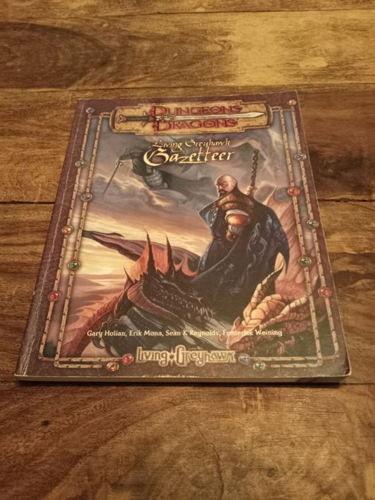 Living Greyhawk Gazetteer Dungeons & Dragons WOC 11743 Wizards of the Coast 2000