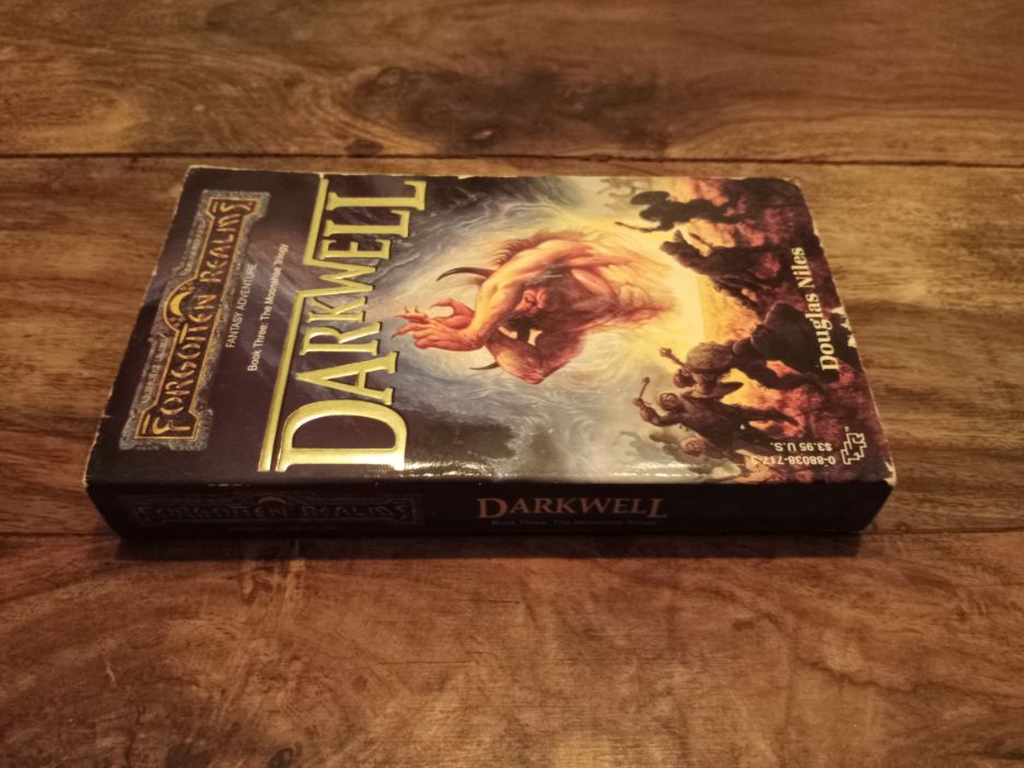 Forgotten Realms Darkwell The Moonshae Trilogy #3 TSR 1989