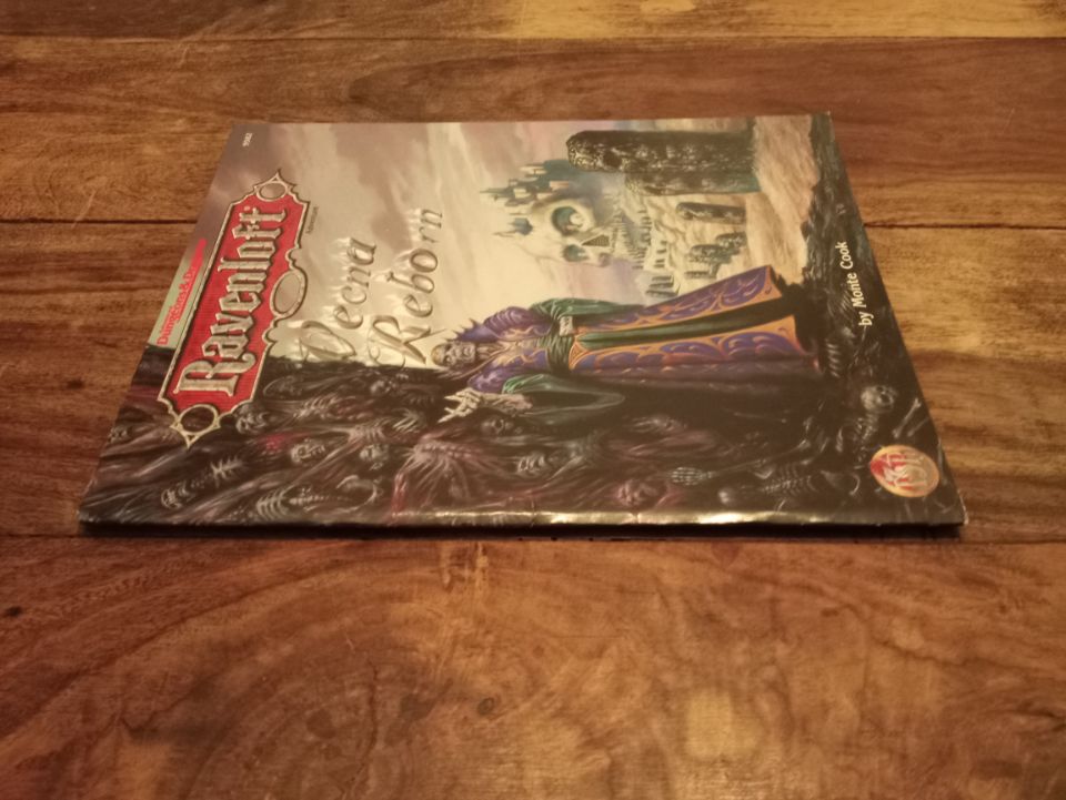 Ravenloft Vecna Reborn TSR 9582 AD&D 1998