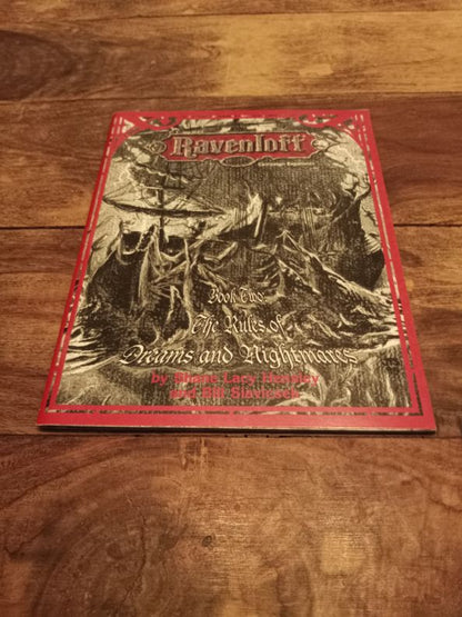 Ravenloft Book Two: The Rules of Dreams and Nightmares TSR 1124 AD&D 1995