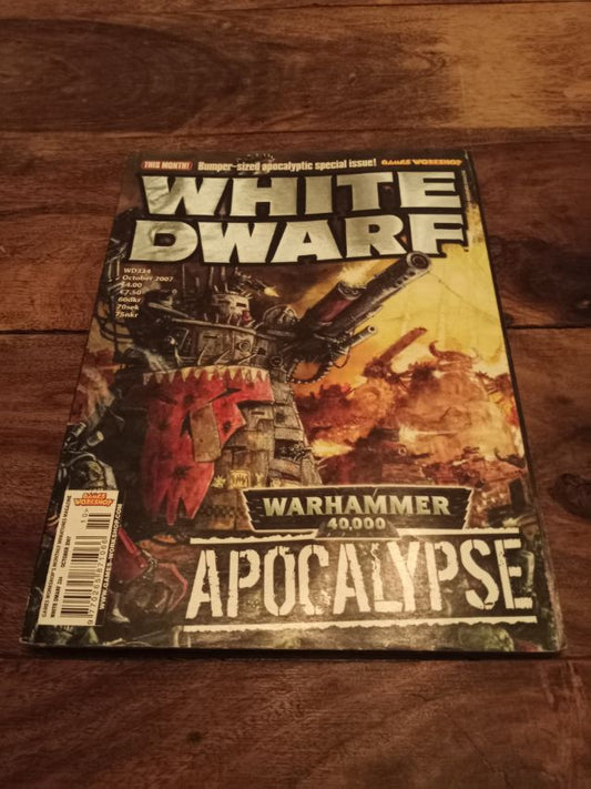 White Dwarf 334 Apocalypse Special Issue Games Workshop Magazine