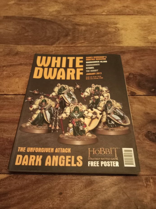 White Dwarf January 2013 Games Workshop Magazine