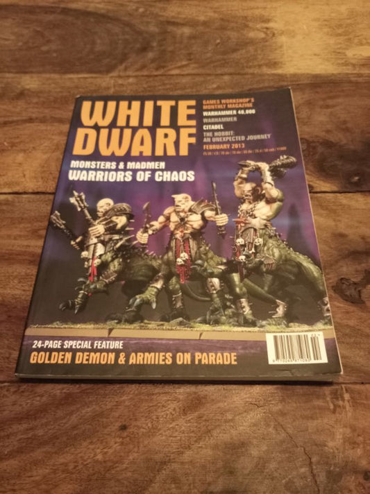 White Dwarf February 2013 Games Workshop Magazine