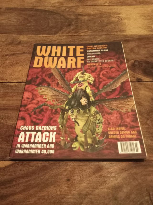 White Dwarf March 2013 Games Workshop Magazine
