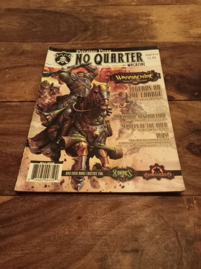 No Quarter Magazine 18 Privateer Press