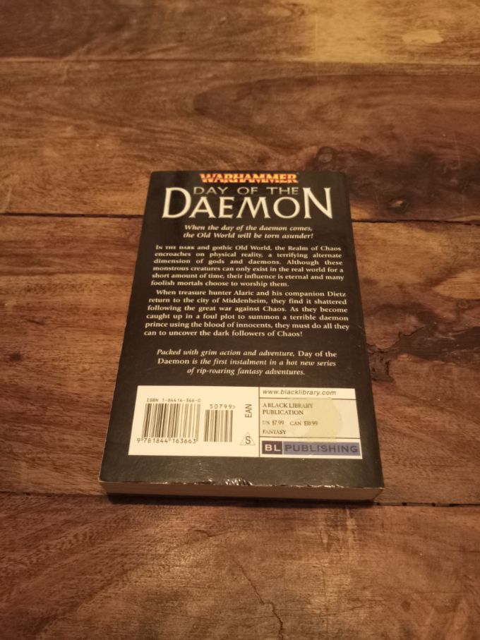 Warhammer Fantasy Day of the Daemon Daemon Gates Trilogy #1 Black Library 2006