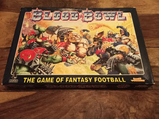 Blood Bowl Game of Fantasy Football 3rd Edition Incomplete Games Workshop 2002