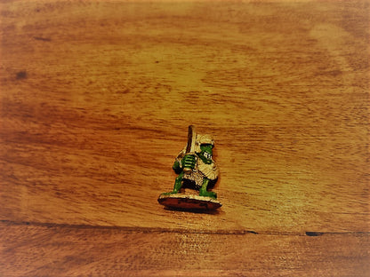 Miniatures Orc Warrior with scimitar and shield Metal