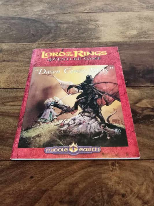 Lord of the Rings Adventure Game Dawn Come Early I.C.E. 1993