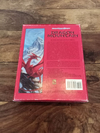 Dungeons & Dragons Dragon Mountain Box Set TSR 1089 AD&D 1993