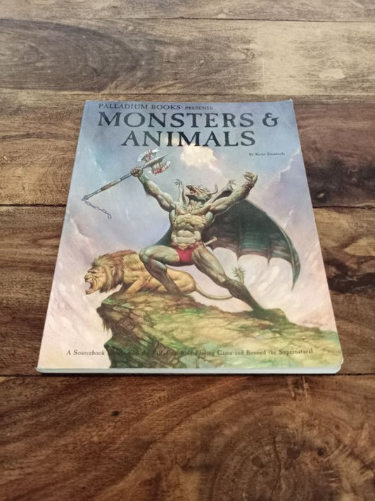 Palladium Monsters and Animal Kevin Siembieda 1988
