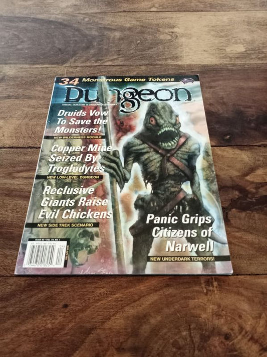 Dungeon Magazine #85 March/April 2001 TSR D&D