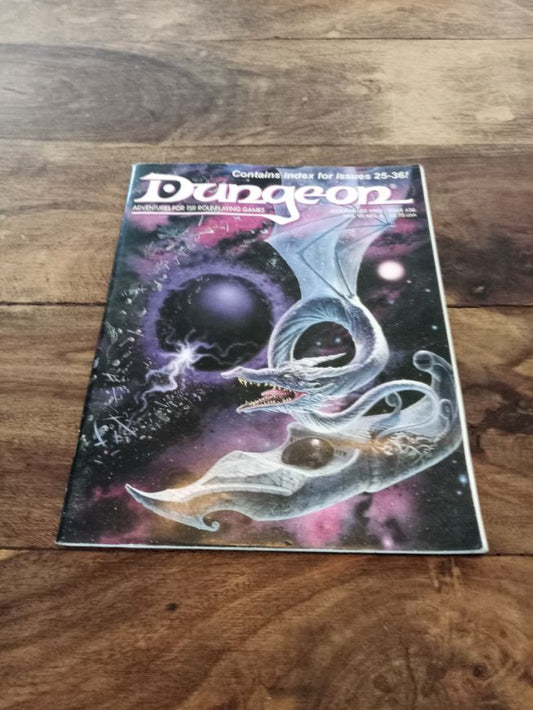 Dungeon Magazine #36 Vol VI No 6 Jul/Aug 1992 TSR D&D