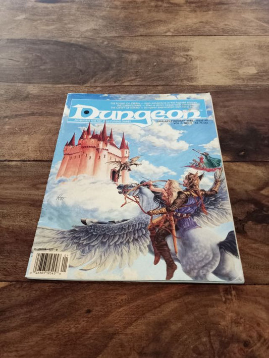 Dungeon Magazine #9 Vol. II No. 3 January/February 1988 TSR D&D