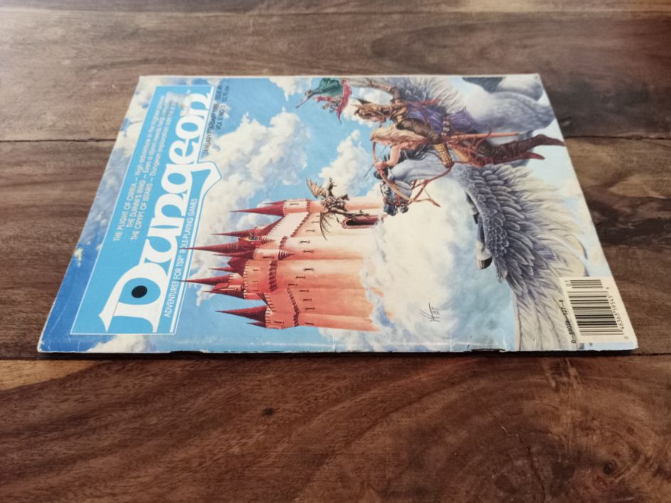 Dungeon Magazine #9 Vol. II No. 3 January/February 1988 TSR D&D