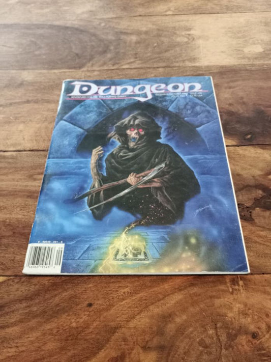 Dungeon Magazine #19 With: The Deck of Many Things TSR D&D