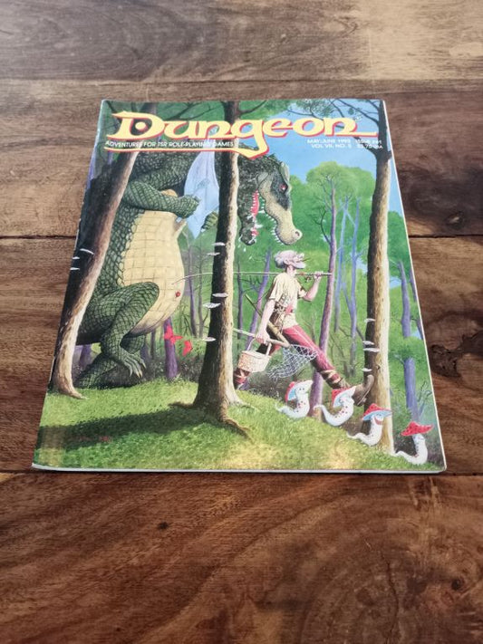 Dungeon Magazine #41 May/June Spelljammer 1993 TSR D&D