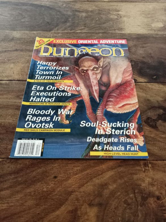 Dungeon Magazine #89 Vol 15 No 5 2001 TSR D&D