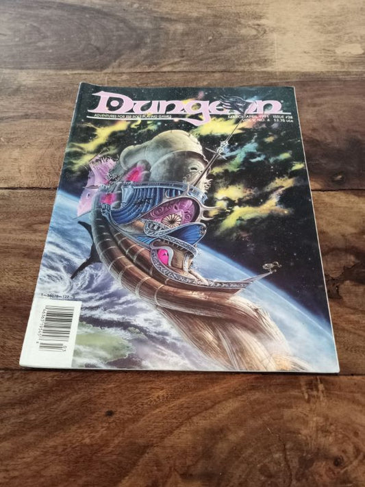 Dungeon Magazine #28 March/ April Vol. V No. 4 1991 TSR D&D