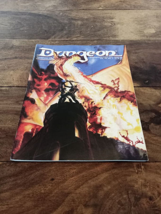 Dungeon Magazine #43 September/October Vol. III No. 1 1993 TSR D&D