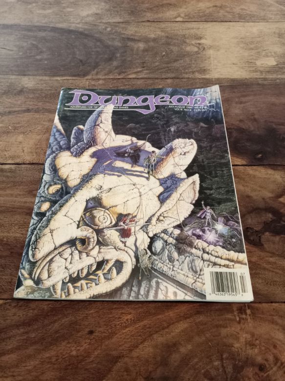 Dungeon Magazine #18 Vol. III No 6 July/August 1989