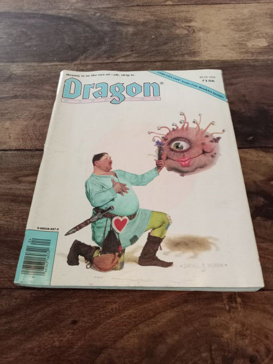 Dragon Magazine #156 April 1990 TSR AD&D