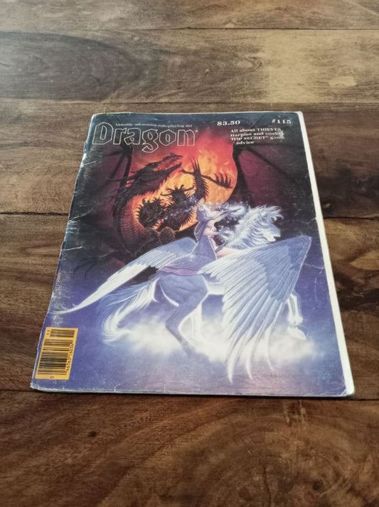 Dragon Magazine # 115 november 1986 TSR AD&D