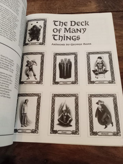 Dungeon Magazine #19 With: The Deck of Many Things TSR D&D