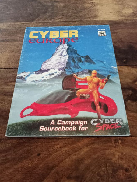Cyberspace Cyber Europe I.C.E. 5109 With Map 1991
