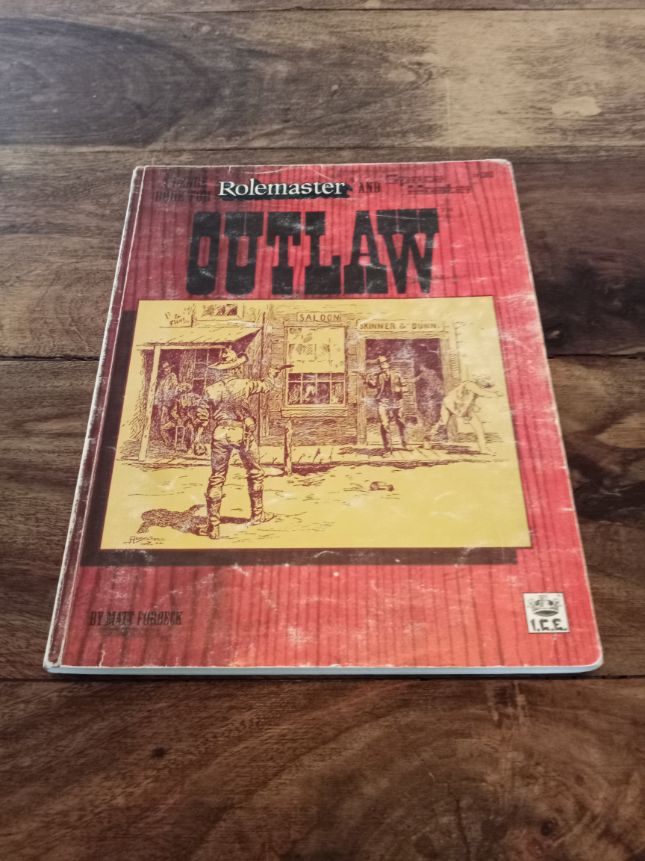 Rolemaster Outlaw I.C.E. 1302 Rolemaster 2nd Ed 1991