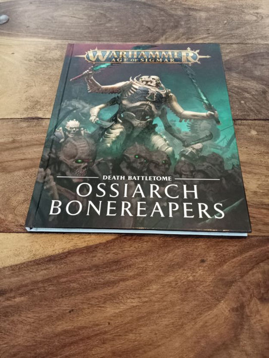 Warhammer Age of Sigmar Death Battletome Ossiarch Bonereapers Hardback 2019