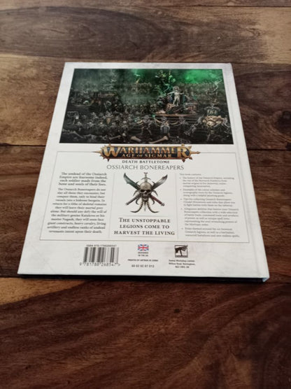 Warhammer Age of Sigmar Death Battletome Ossiarch Bonereapers Hardback 2019