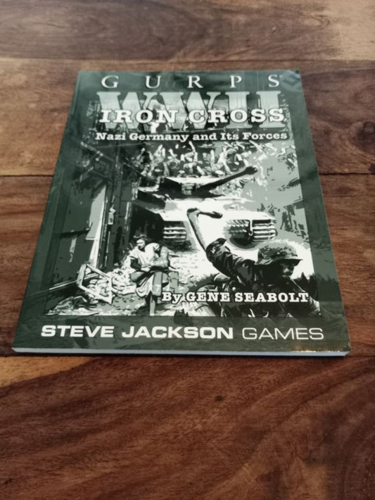 GURPS WWII Iron Cross Steve Jackson Games 2002