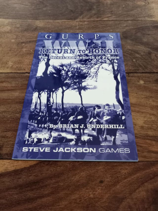 GURPS WWII Return To Honor Steve Jackson Games 2002