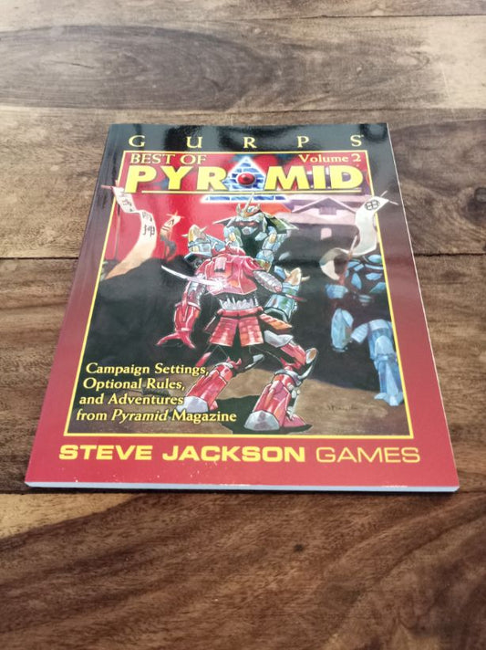 GURPS Best Of Pyramid Volume 2 Steve Jackson Games 2001