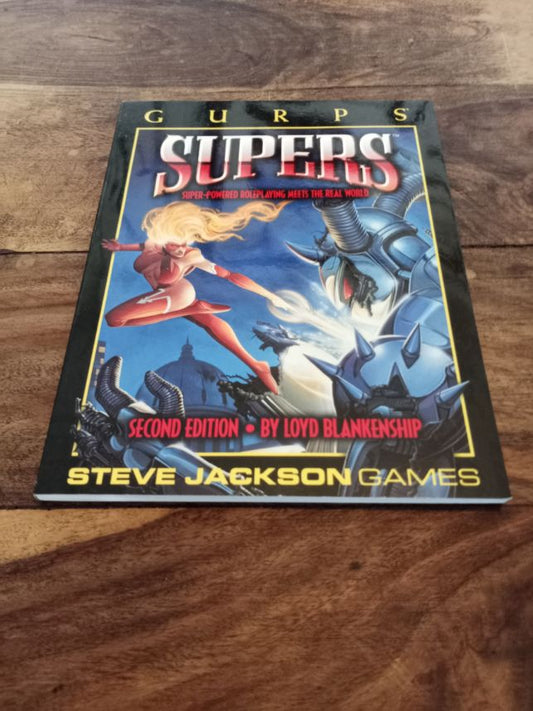 GURPS 2nd Edition Steve Jackson Games 1991