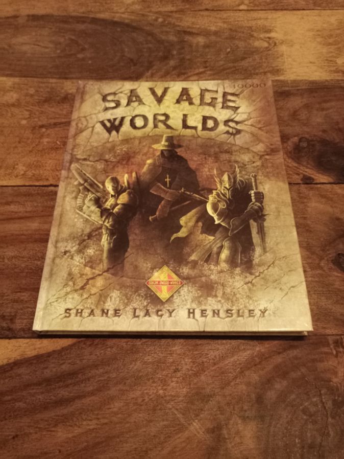 Savage Worlds Revised Edition Hardcover Pinnacle 2005