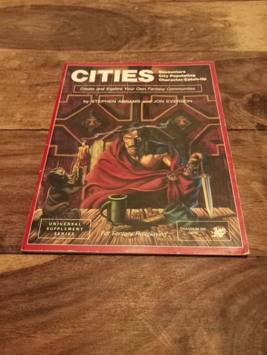 Cities Universal Supplement Series Chaosium 1986