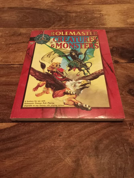 Rolemaster Creatures and Monsters 4th I.C.E. 1999