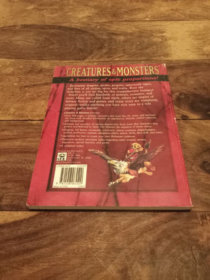 Rolemaster Creatures and Monsters 4th I.C.E. 1999