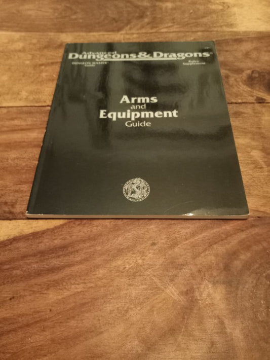 AD&D Arms and Equipment Guide - Advanced Dungeons & Dragons 2nd Ed TSR 1991