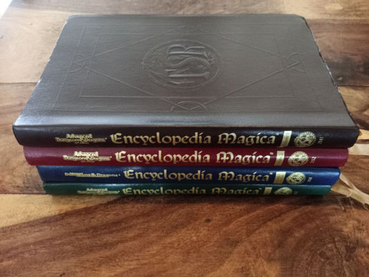 AD&D Encyclopedia Magica Volumes 1-4 Set 1st Printing TSR 1994 - 1995