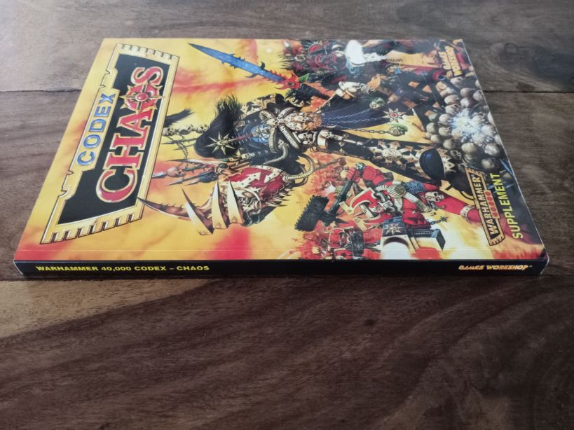 Warhammer 40K Codex Chaos 2nd Edition Games Workshop 1996